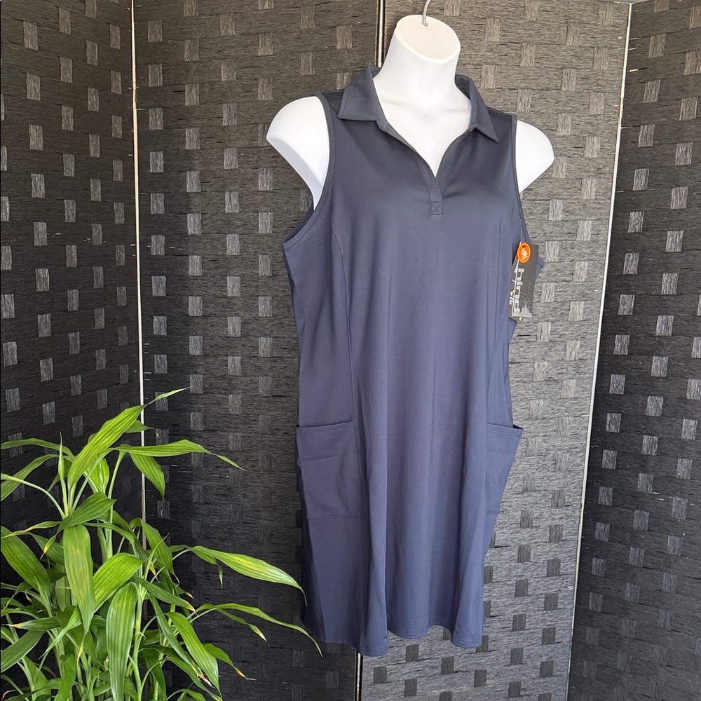 Hind Women's Sleeveless Navy Dress NWT Size 1X